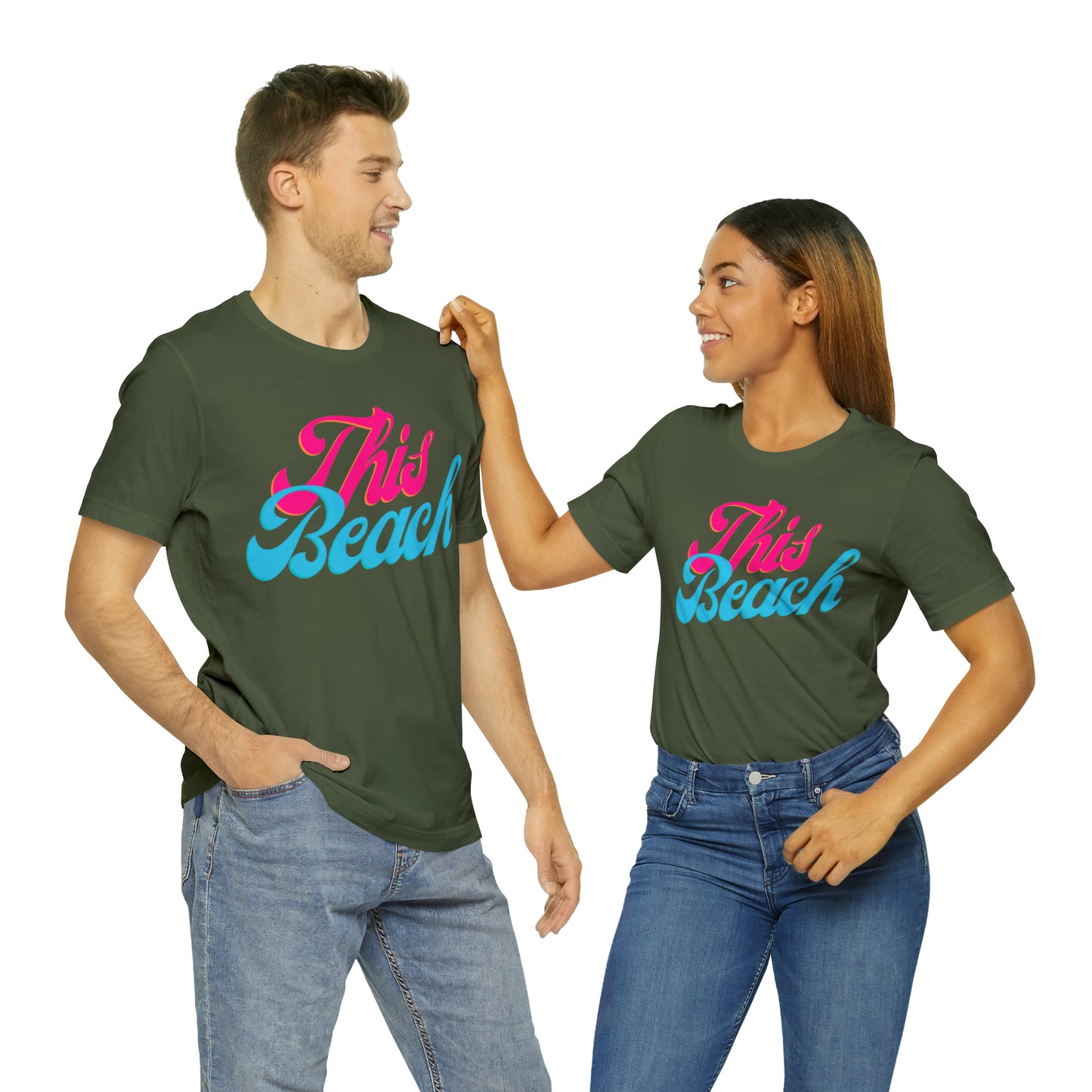 DCAL Beach Collection "This Beach" Unisex Jersey Short Sleeve Tee