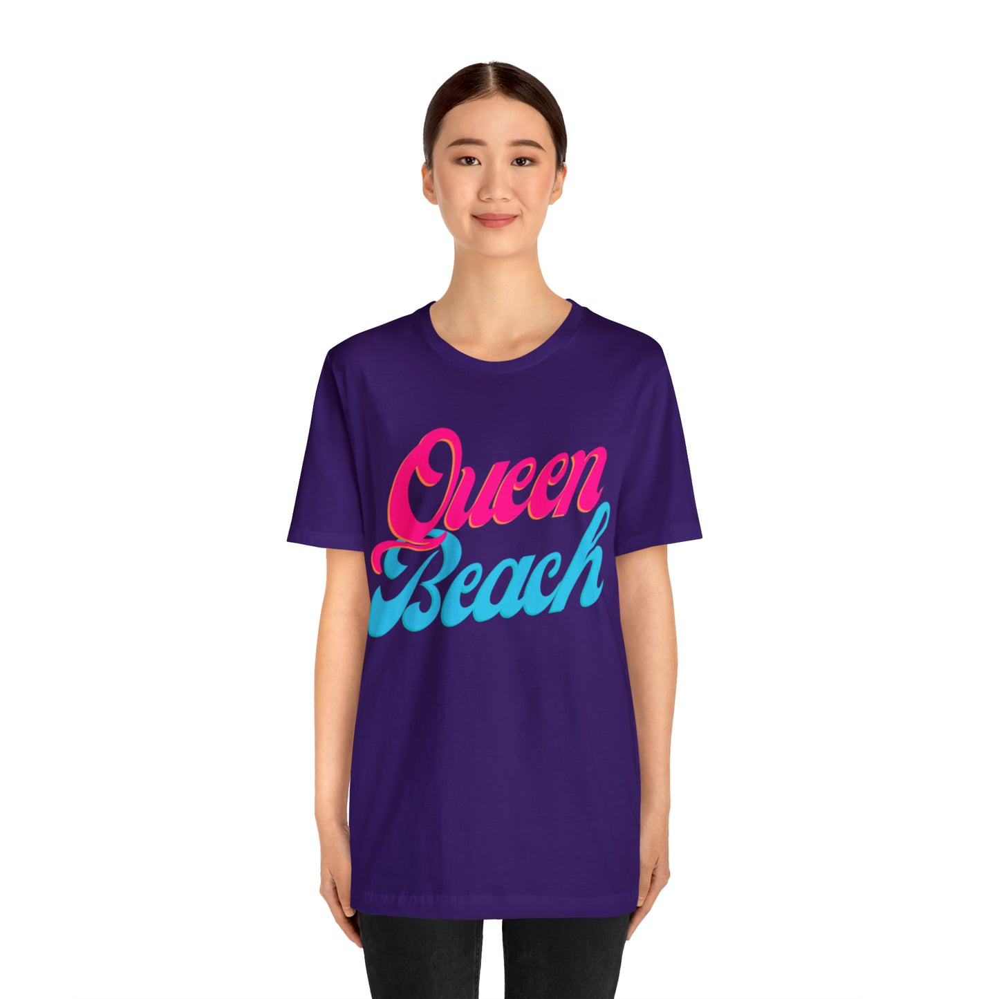 DCAL Beach Collection "Queen Beach" Unisex Jersey Short Sleeve Tee