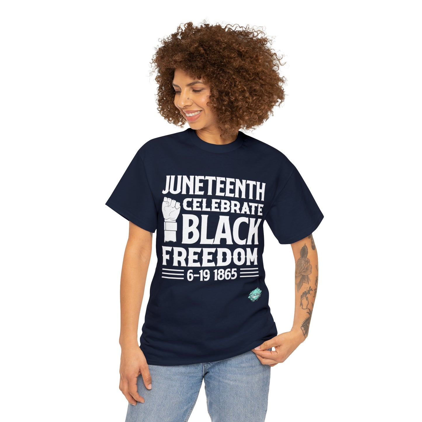 DCAL Juneteenth "Celebrate" Unisex Heavy Cotton Tee