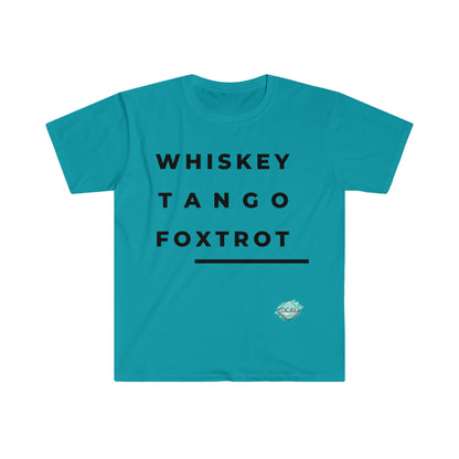 DCAL Graphic Tees "Whiskey, Tango, Foxtrot" Unisex Softstyle T-Shirt