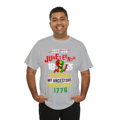 DCAL Juneteenth "Ancestors" Unisex Heavy Cotton Tee