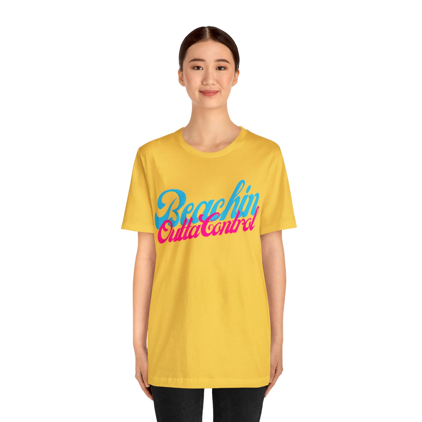 DCAL Beach Collection "Beachin Outta Control" Unisex Jersey Short Sleeve Tee