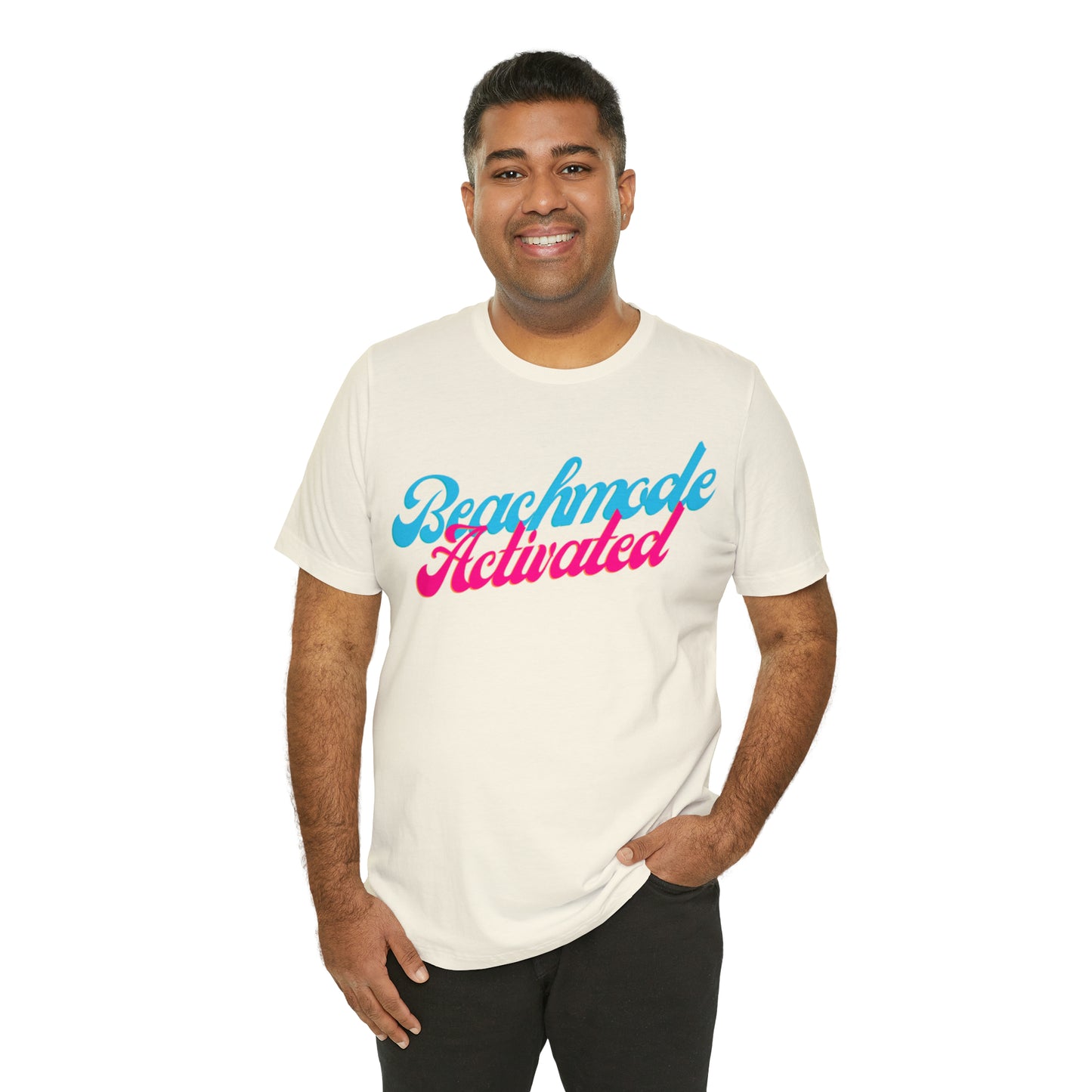 DCAL Beach Collection "Beachmode Activated" Unisex Jersey Short Sleeve Tee