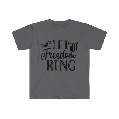 DCAL 4th of July "Let Freedom Ring" Unisex Softstyle T-Shirt