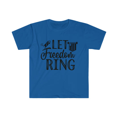 DCAL 4th of July "Let Freedom Ring" Unisex Softstyle T-Shirt