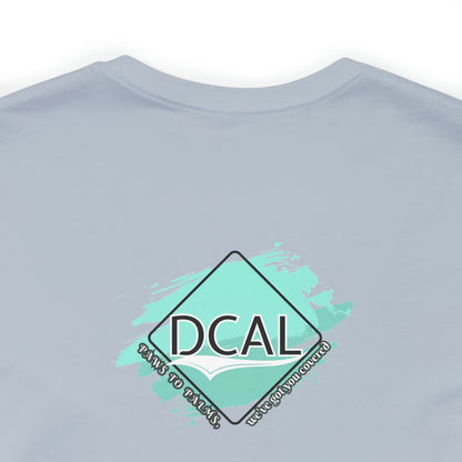 DCAL Minimalist "Paws to Palms" Unisex Jersey Short Sleeve Tee