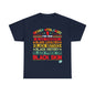 DCAL Juneteenth "Never Apologize" Unisex Heavy Cotton Tee