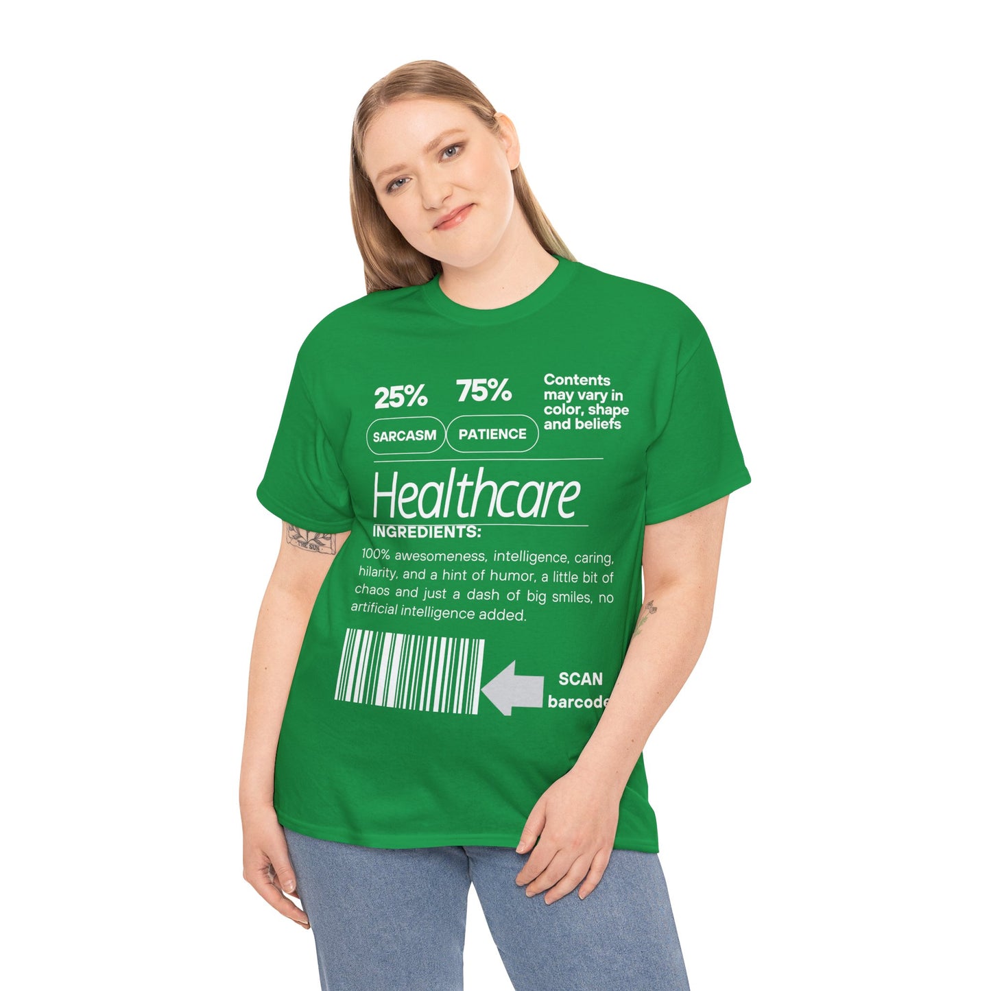 DCAL Healthcare humor Unisex Heavy Cotton Tee