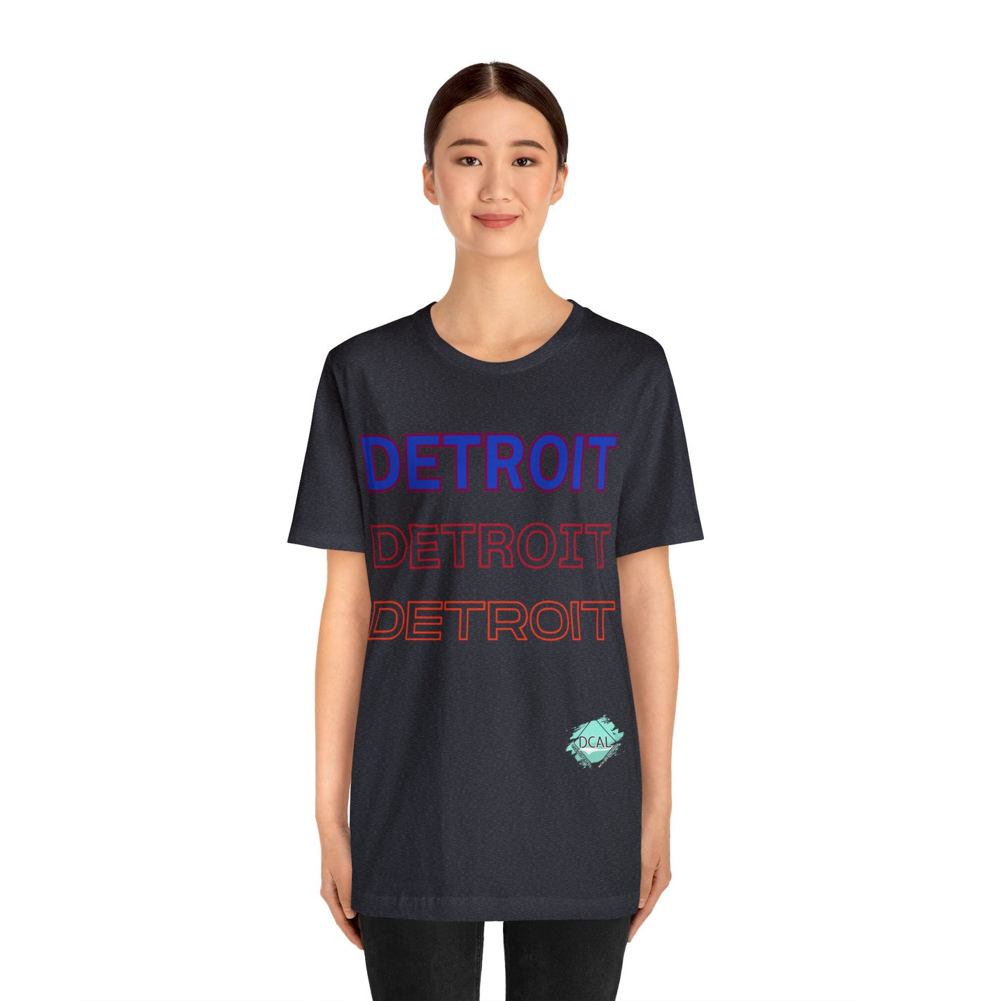 DCAL Downtown Diaries "Detroit" Unisex Jersey Short Sleeve Tee