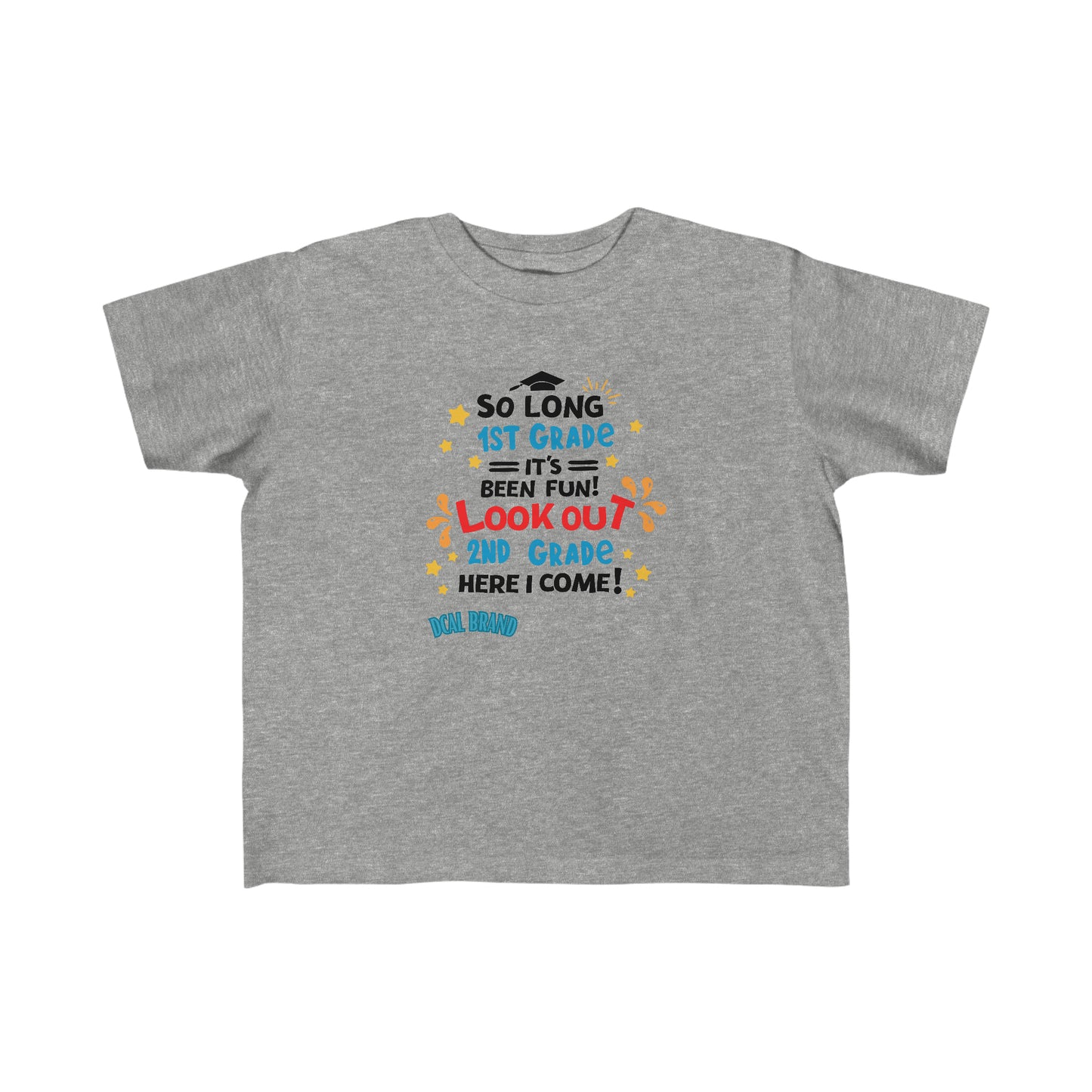 DCAL Kids Collection " 2nd Grade" Baby Clothes Toddler's Fine Jersey Tee