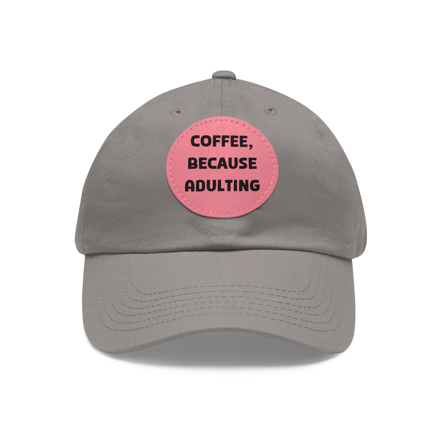 DCAL Brown Collection Accessories "Coffee" Hat with Leather Patch (Round)