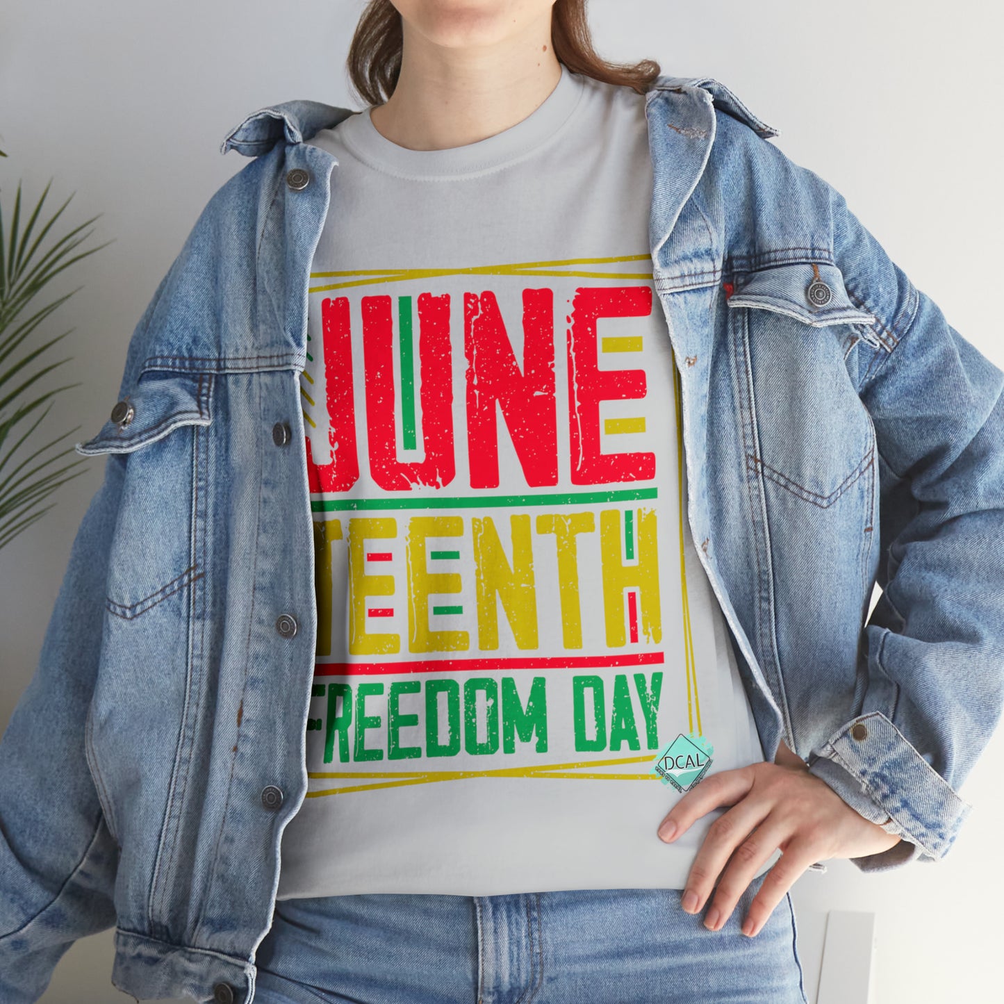 DCAL Juneteenth "Freedom Day" Unisex Heavy Cotton Tee