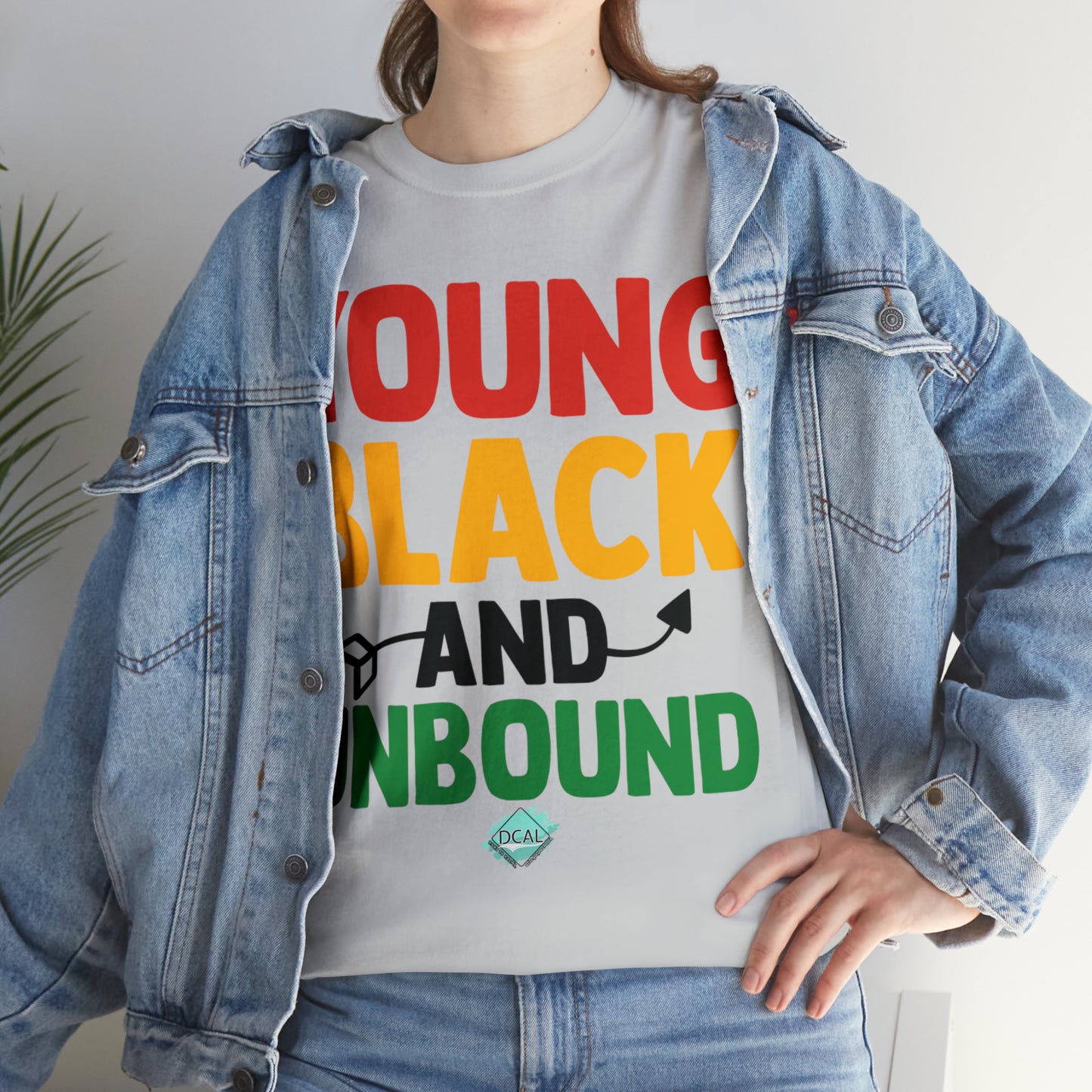 DCAL Juneteenth "Unbound' Unisex Heavy Cotton Tee