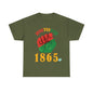 DCAL Juneteenth "1865 Fist" Unisex Heavy Cotton Tee