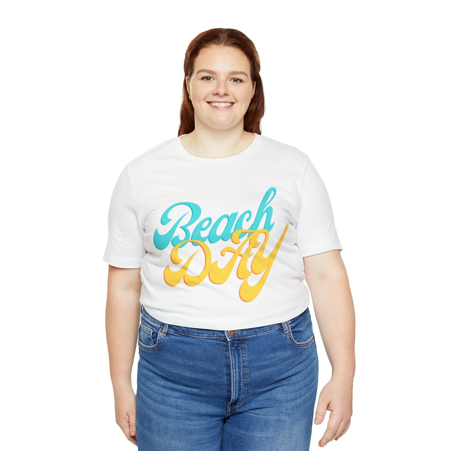 DCAL Beach Collection "Beach Day" Unisex Jersey Short Sleeve Tee