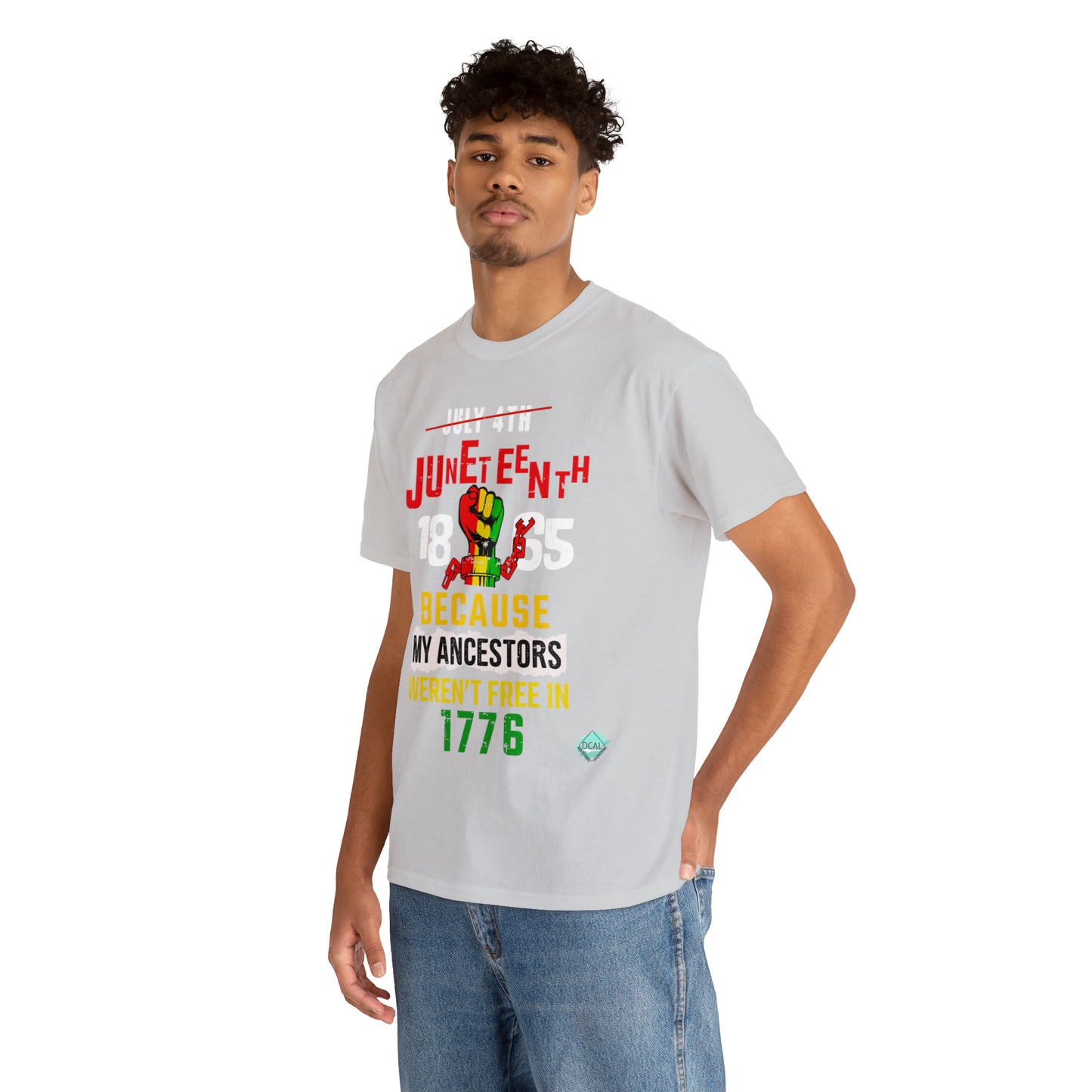 DCAL Juneteenth "Ancestors" Unisex Heavy Cotton Tee