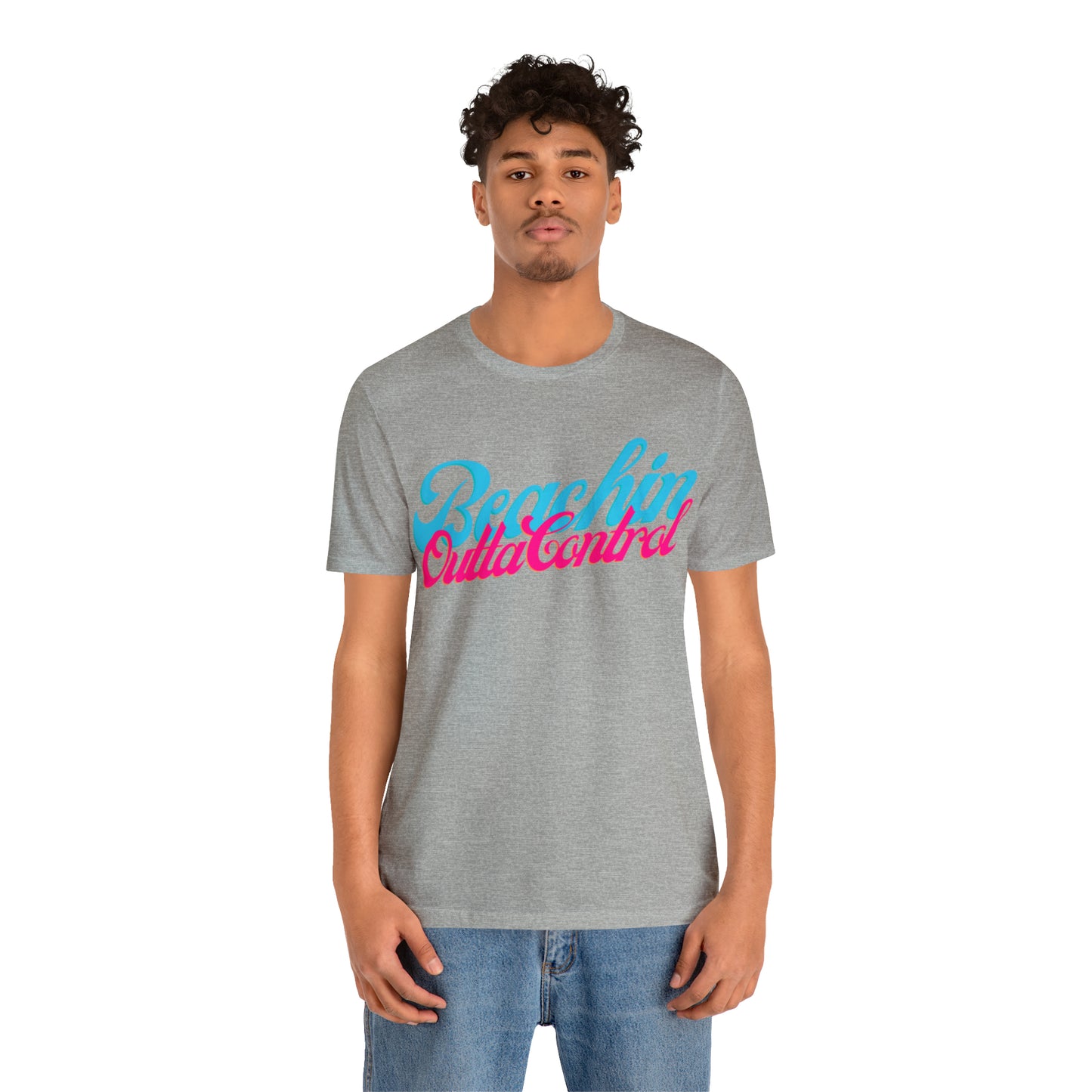 DCAL Beach Collection "Beachin Outta Control" Unisex Jersey Short Sleeve Tee