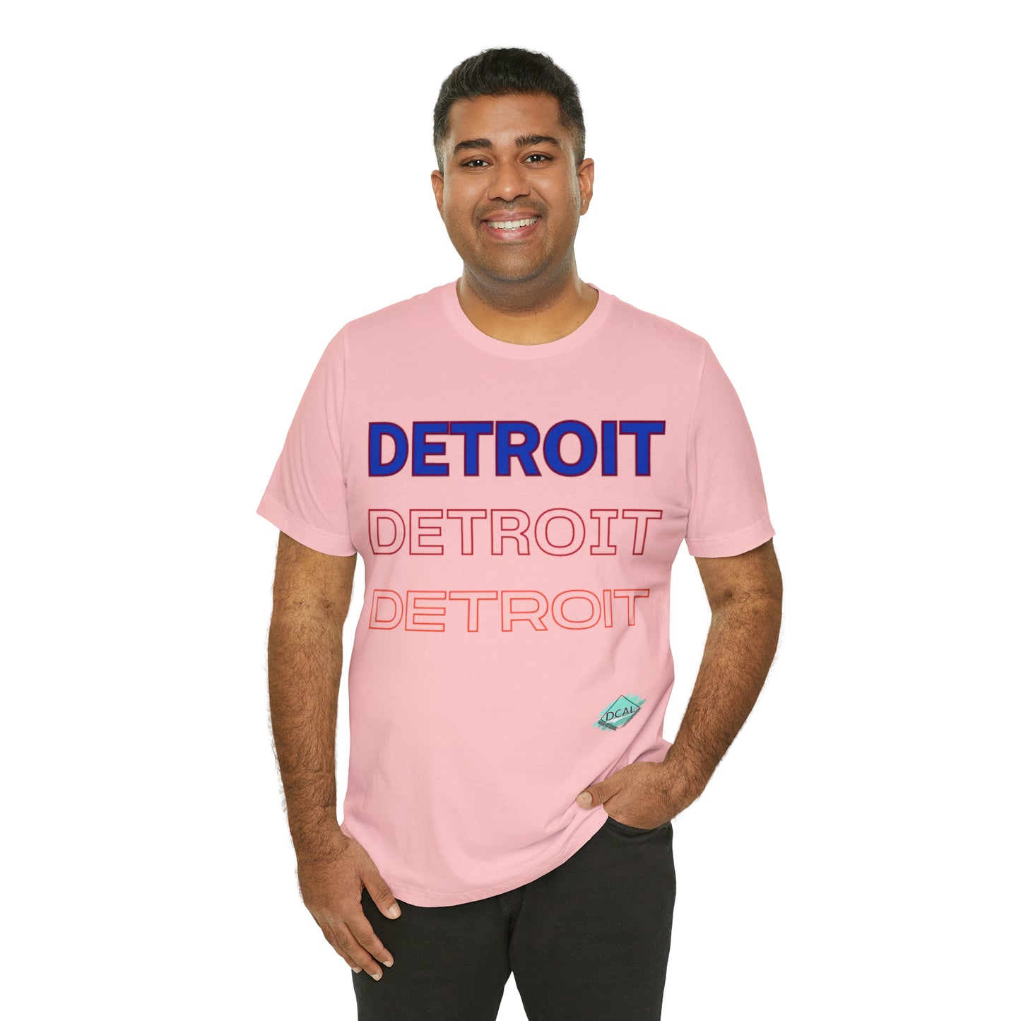 DCAL Downtown Diaries "Detroit" Unisex Jersey Short Sleeve Tee