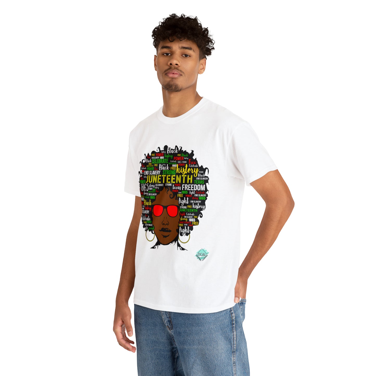 DCAL Juneteenth "Natural" Unisex Heavy Cotton Tee