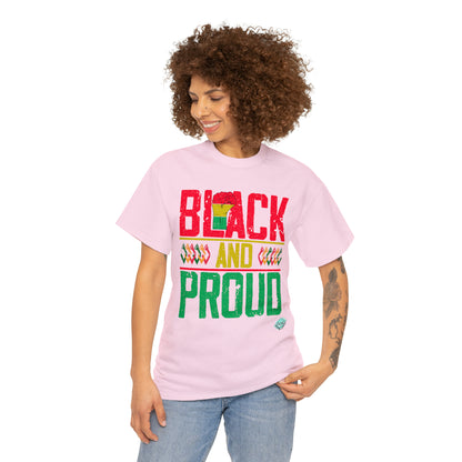 DCAL Juneteenth "Black and Proud" Unisex Heavy Cotton Tee