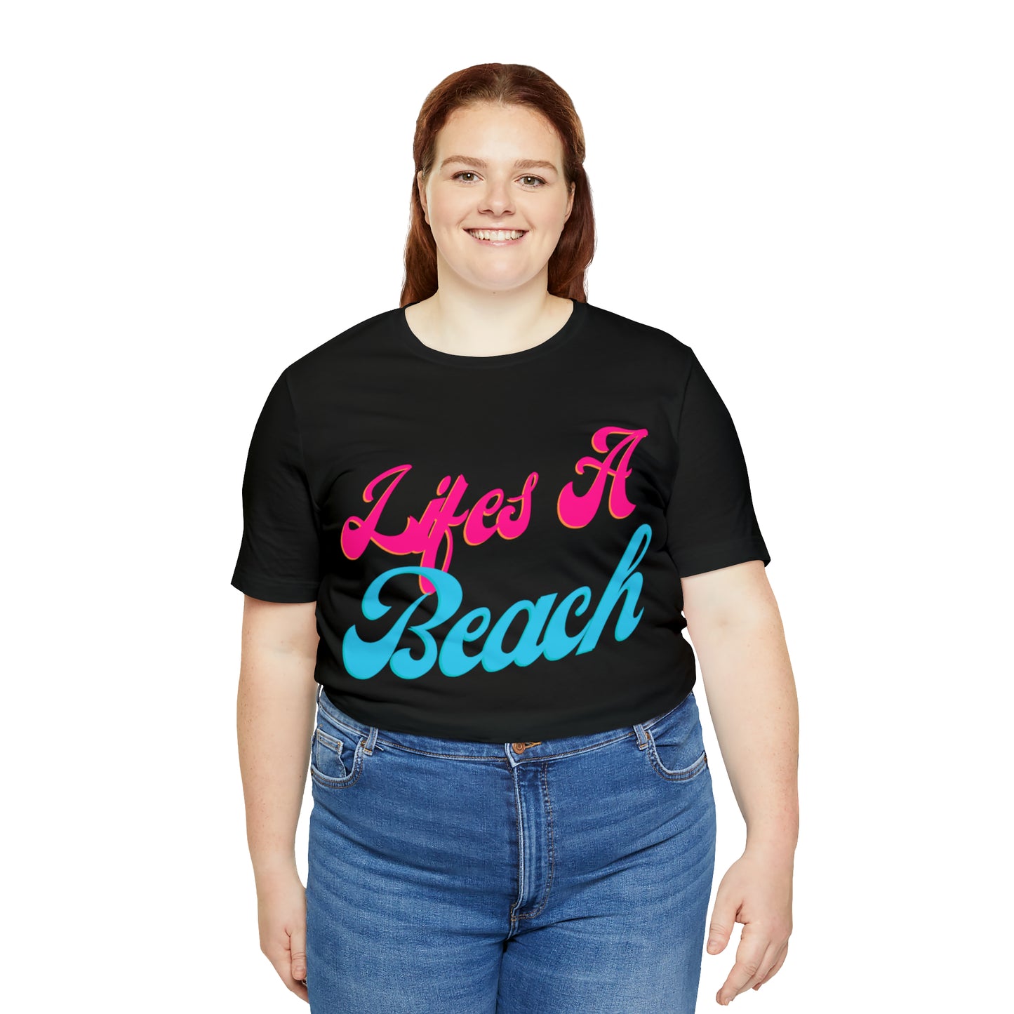 DCAL Beach Collection "Wifes a Beach" Unisex Jersey Short Sleeve Tee