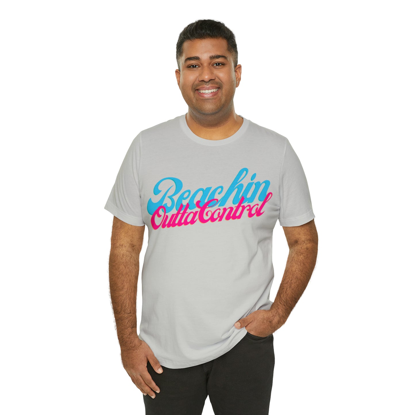 DCAL Beach Collection "Beachin Outta Control" Unisex Jersey Short Sleeve Tee