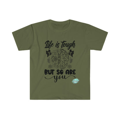 DCAL Strength In Stiches "Life is Tough" Unisex Softstyle T-Shirt