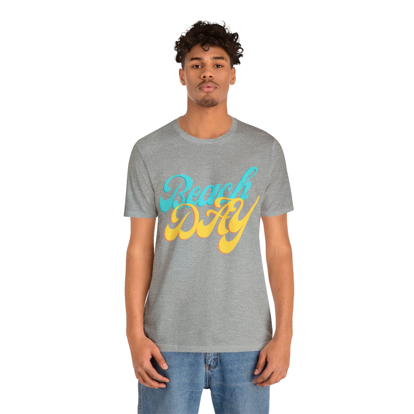 DCAL Beach Collection "Beach Day" Unisex Jersey Short Sleeve Tee