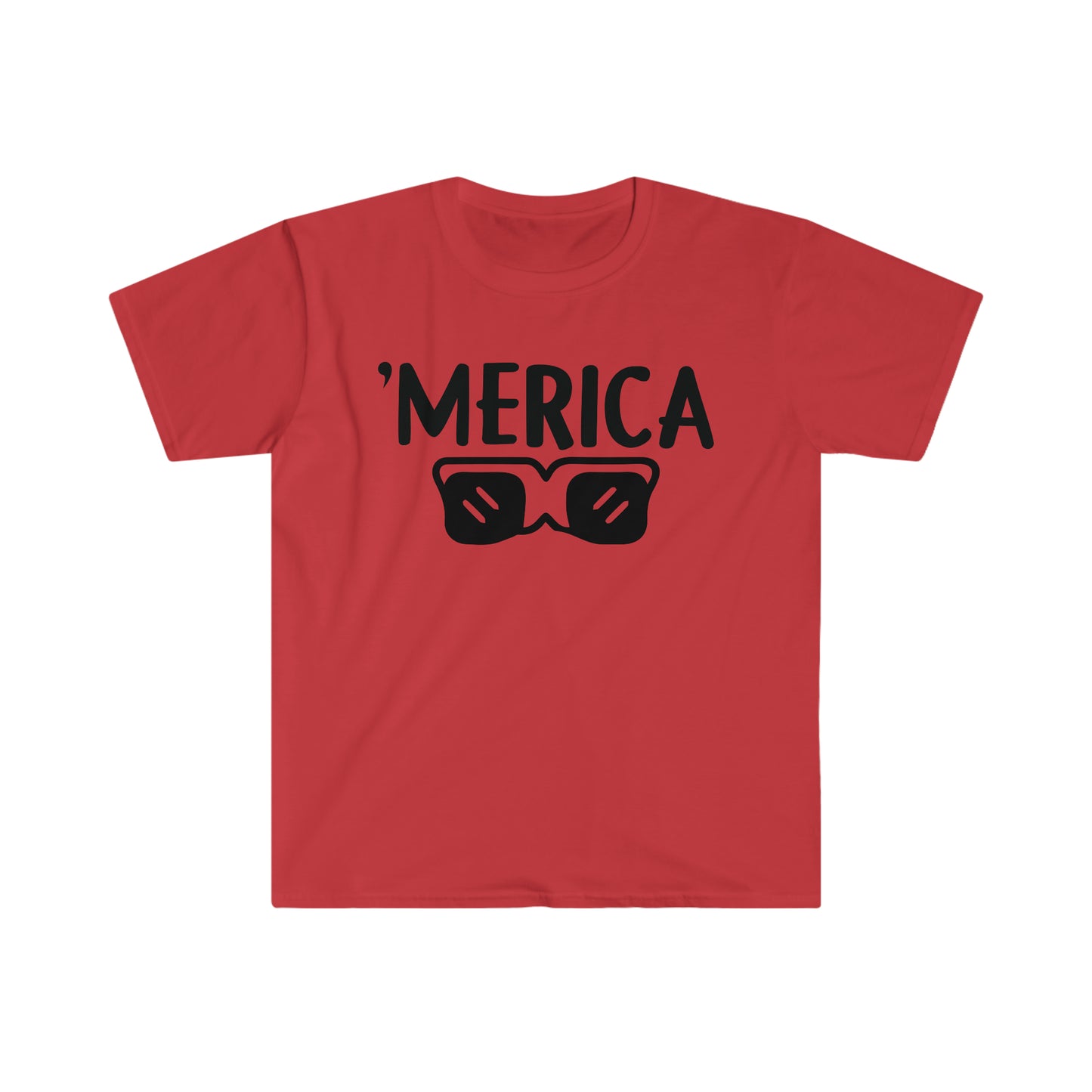 DCAL 4th of July "'Merica" Unisex Softstyle T-Shirt