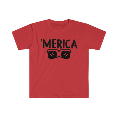 DCAL 4th of July "'Merica" Unisex Softstyle T-Shirt