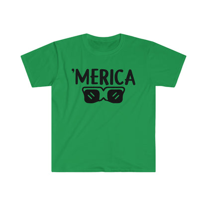 DCAL 4th of July "'Merica" Unisex Softstyle T-Shirt