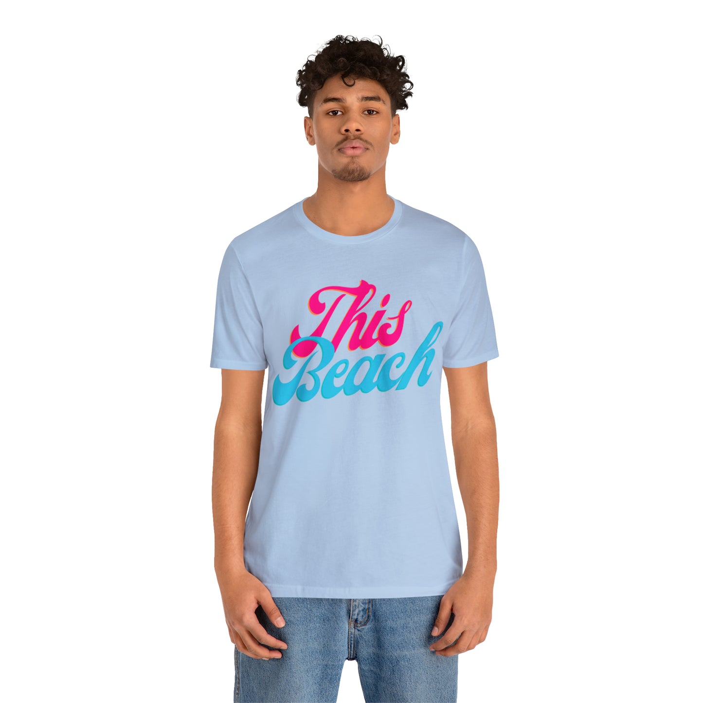 DCAL Beach Collection "This Beach" Unisex Jersey Short Sleeve Tee