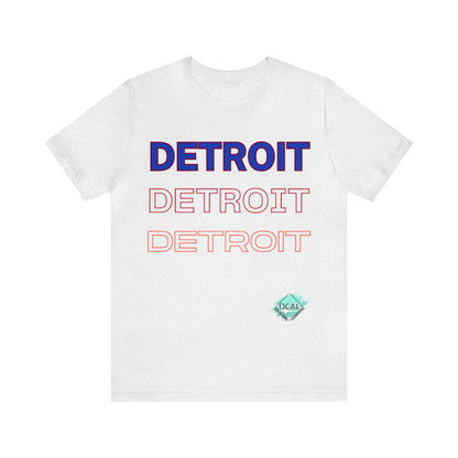 DCAL Downtown Diaries "Detroit" Unisex Jersey Short Sleeve Tee