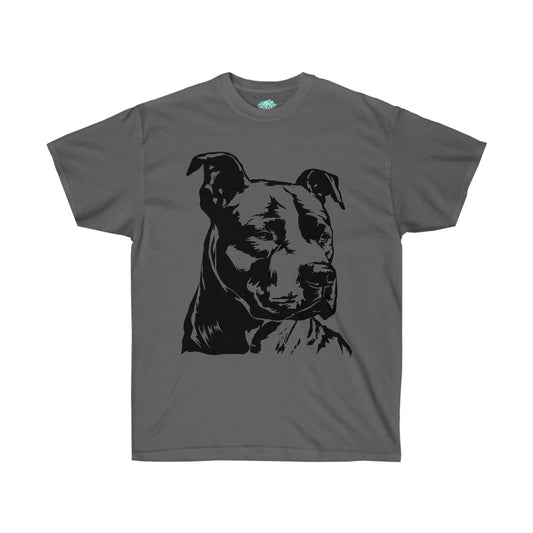 DCAL Pitbull Passion "Pitbull Silhouette" Unisex Ultra Cotton Tee