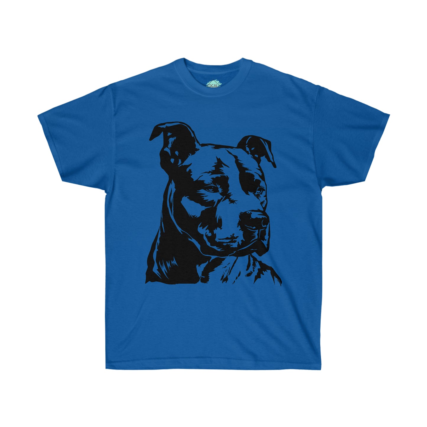 DCAL Pitbull Passion "Pitbull Silhouette" Unisex Ultra Cotton Tee