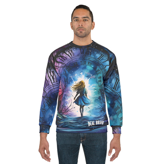 Copy of DCAL Graphic Tees "Clock" Halloween Unisex Sweatshirt