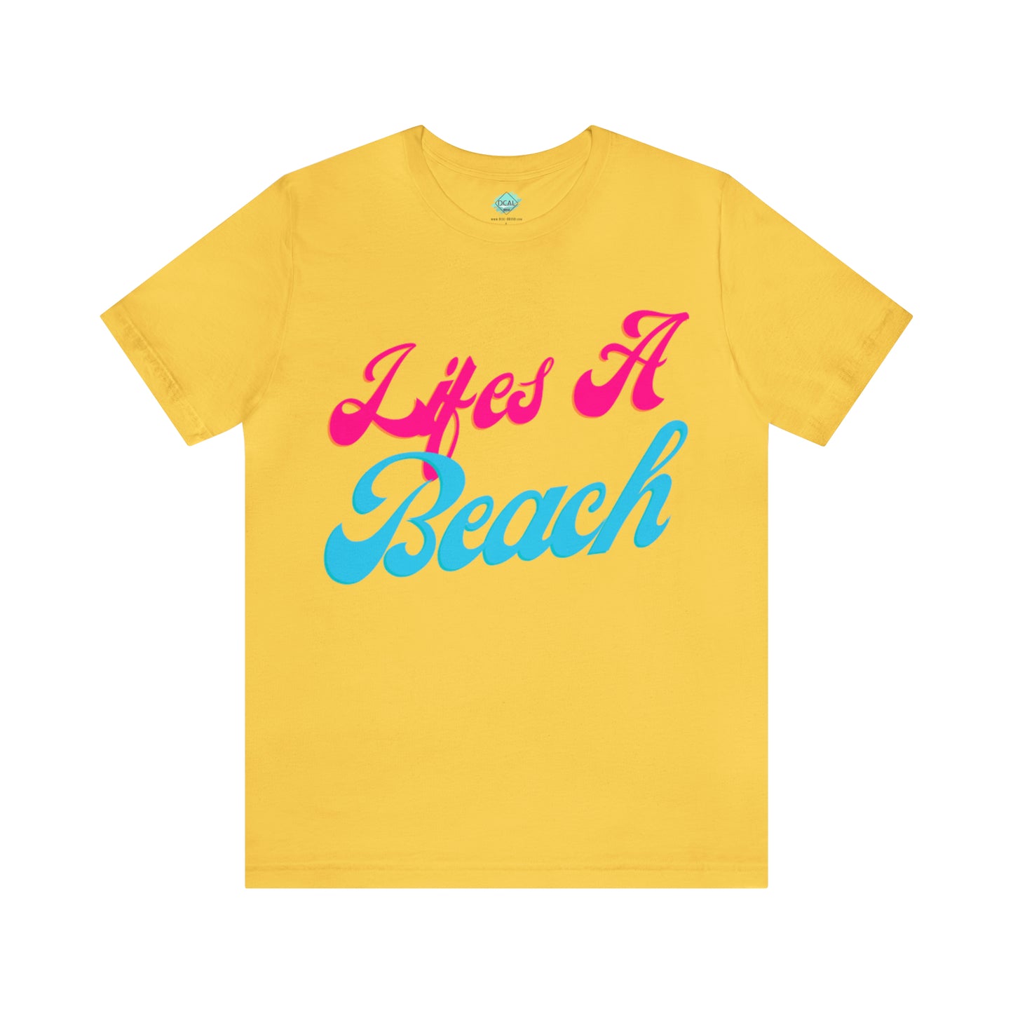 DCAL Beach Collection "Wifes a Beach" Unisex Jersey Short Sleeve Tee