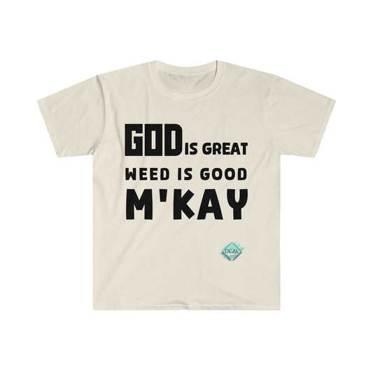 DCAL Graphic Tees "God Is Great" Unisex Softstyle T-Shirt