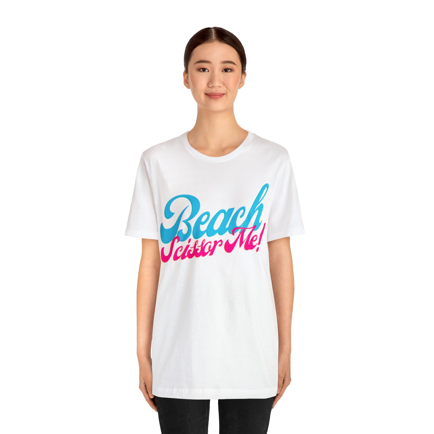 DCAL Beach Collection "Beach Scissor Me" Unisex Jersey Short Sleeve Tee