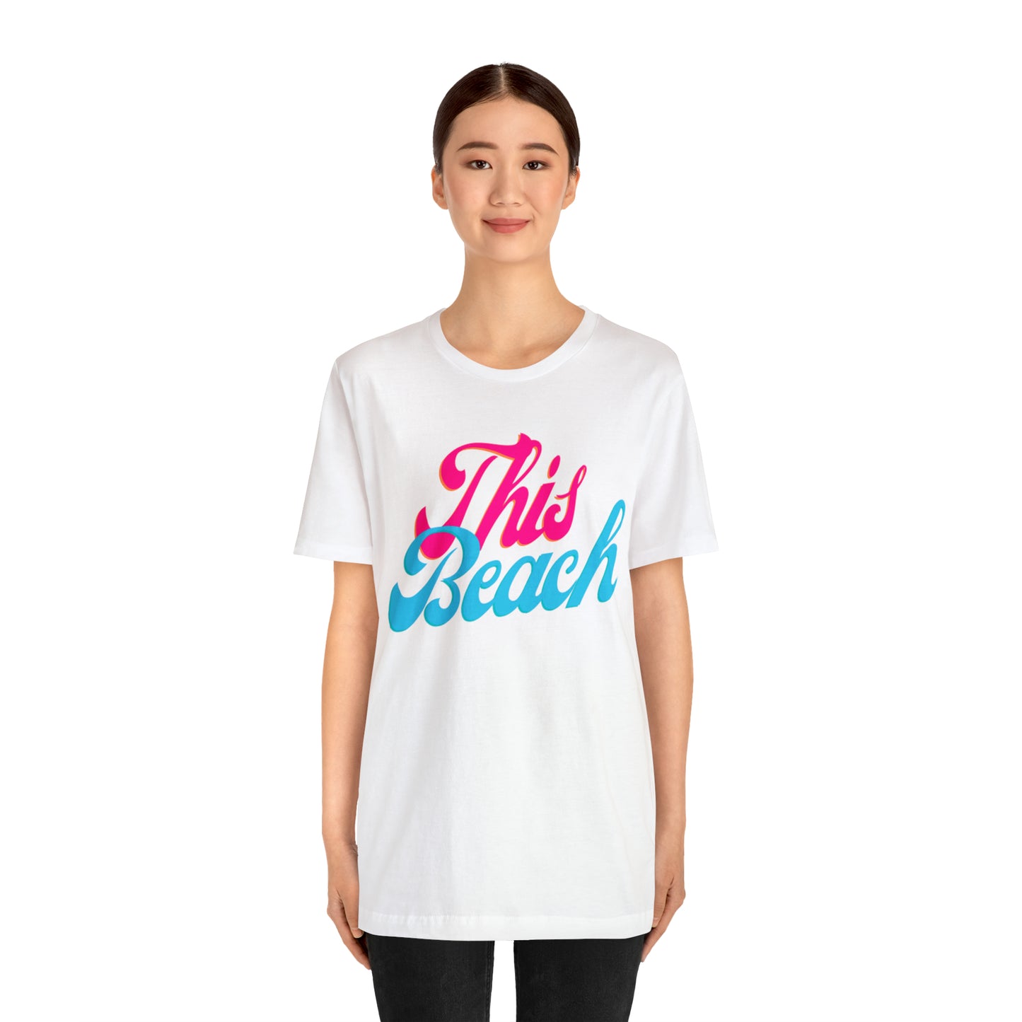 DCAL Beach Collection "This Beach" Unisex Jersey Short Sleeve Tee