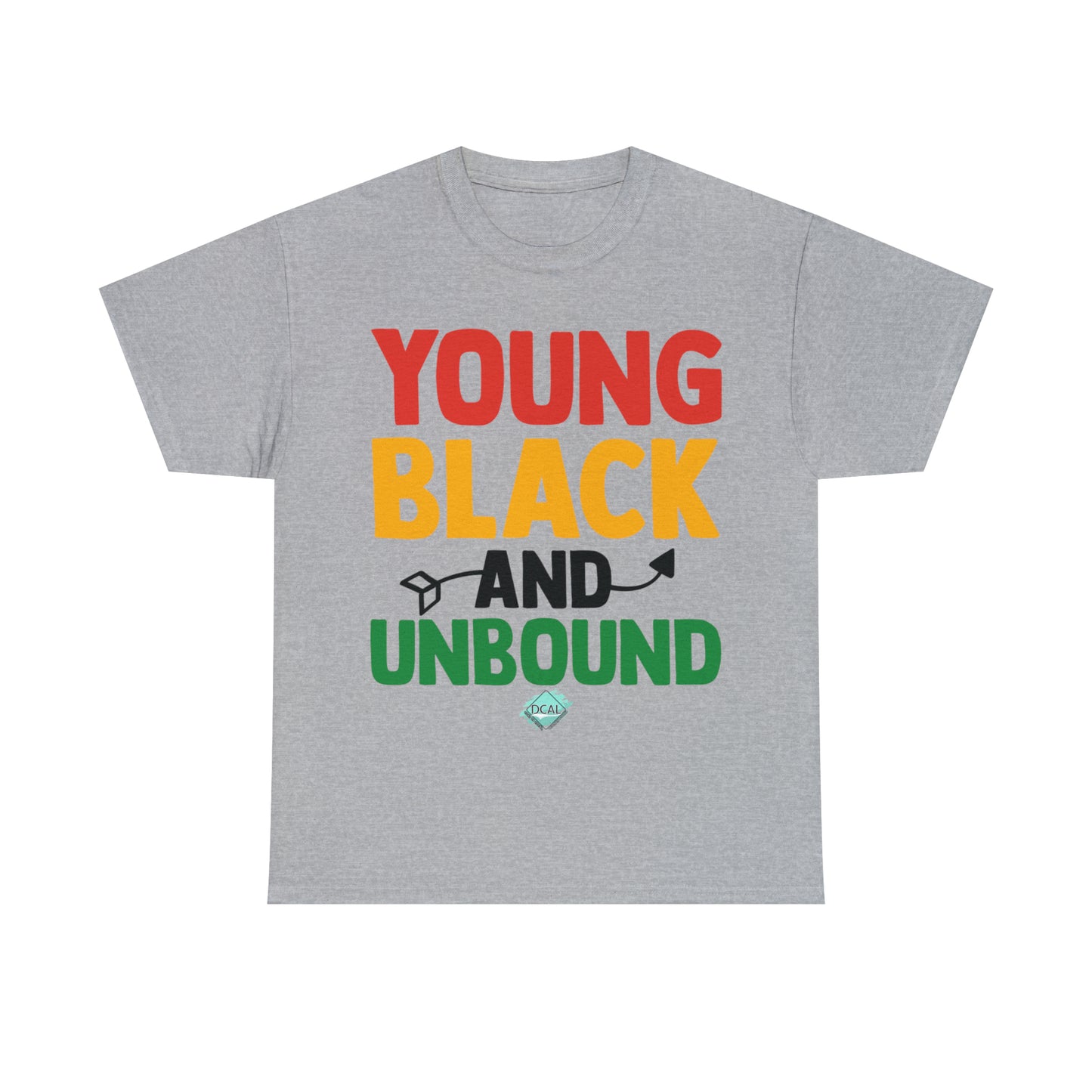 DCAL Juneteenth "Unbound' Unisex Heavy Cotton Tee