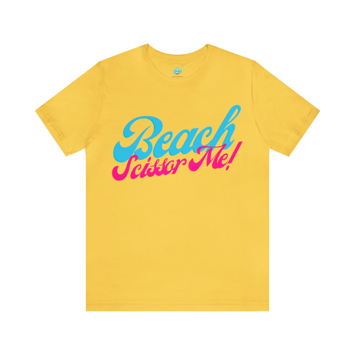 DCAL Beach Collection "Beach Scissor Me" Unisex Jersey Short Sleeve Tee