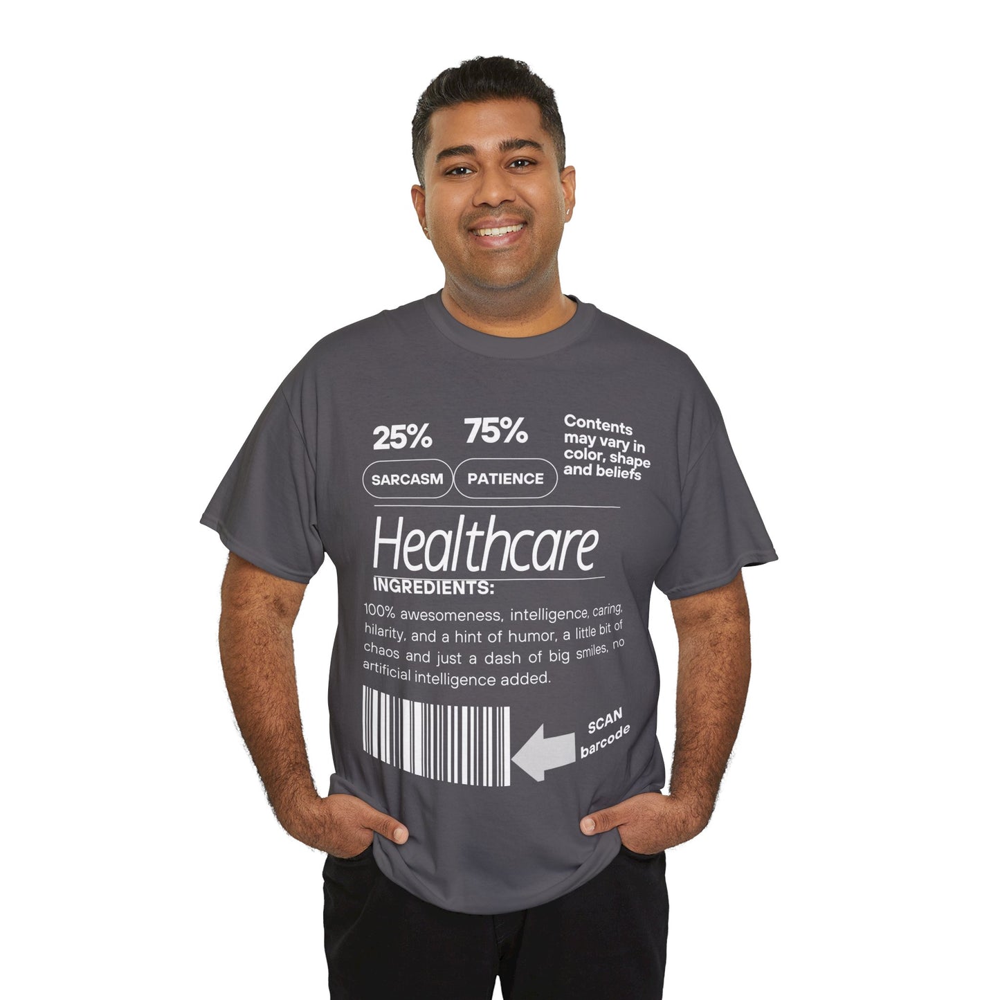 DCAL Healthcare humor Unisex Heavy Cotton Tee