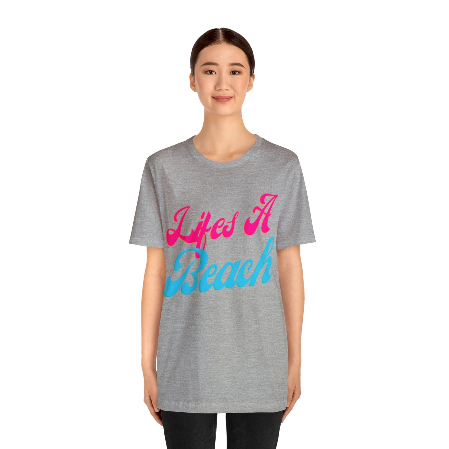 DCAL Beach Collection "Wifes a Beach" Unisex Jersey Short Sleeve Tee