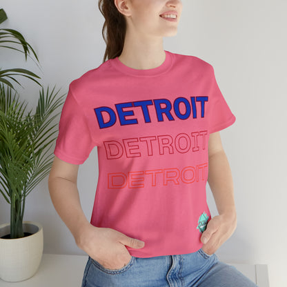 DCAL Downtown Diaries "Detroit" Unisex Jersey Short Sleeve Tee