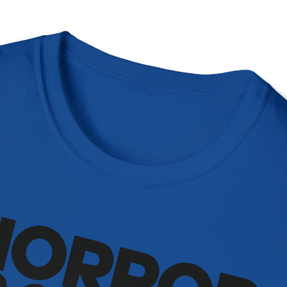 DCAL Graphic Tee Halloween "Horror Movies and Chill" Unisex Softstyle T-Shirt