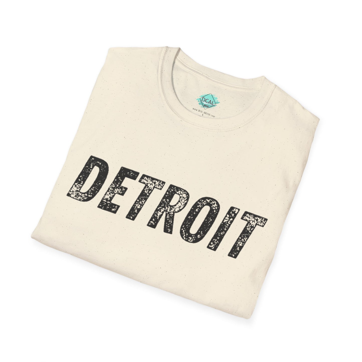 DCAL Downtown Diaries "Detroit" Unisex Softstyle T-Shirt