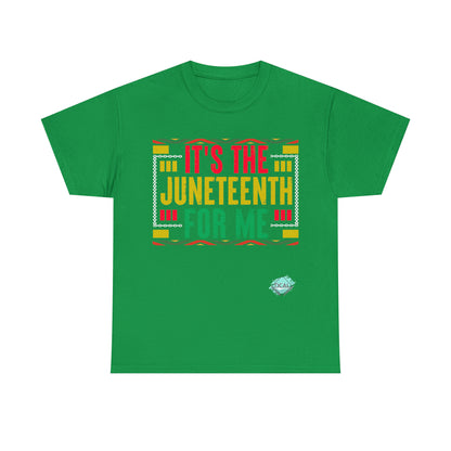 DCAL Juneteenth Its The Juneteenth" Unisex Heavy Cotton Tee