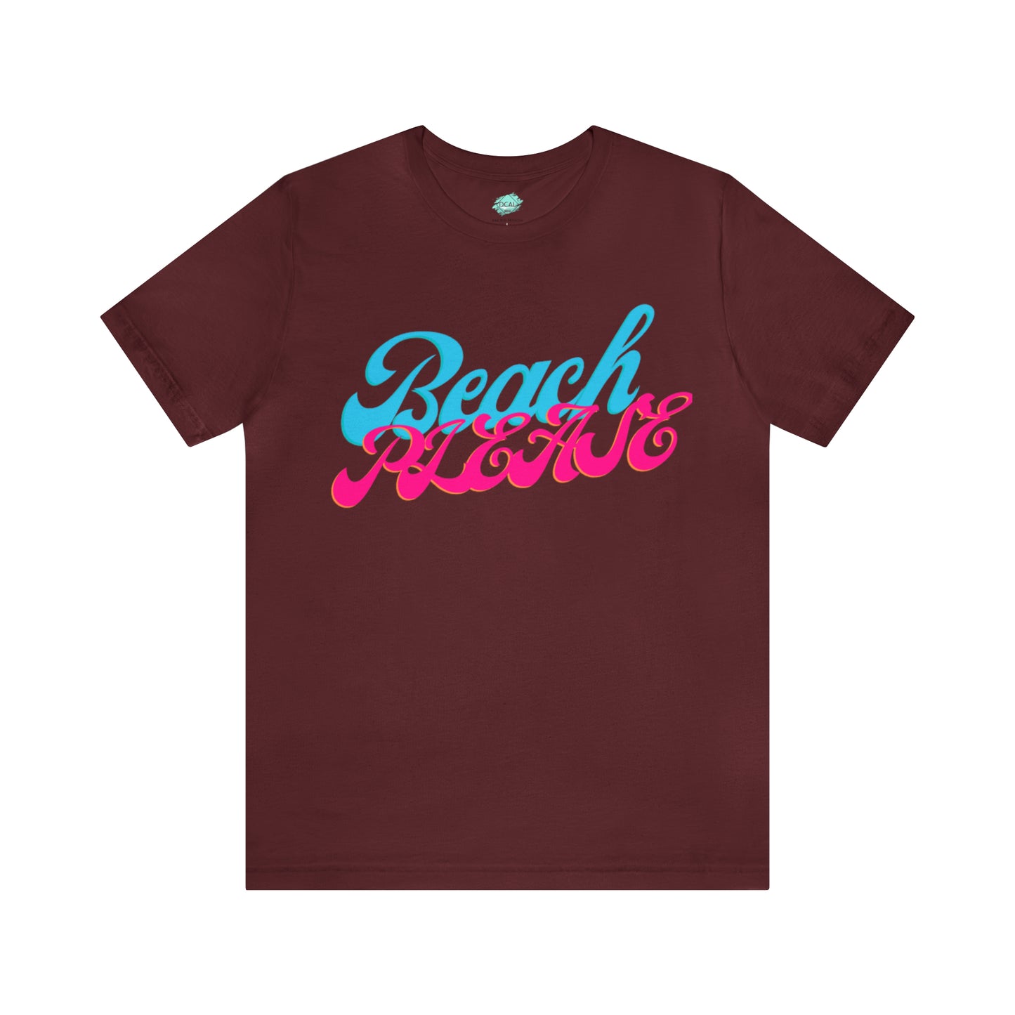 DCAL Beach Collection "Beach Please" Unisex Jersey Short Sleeve