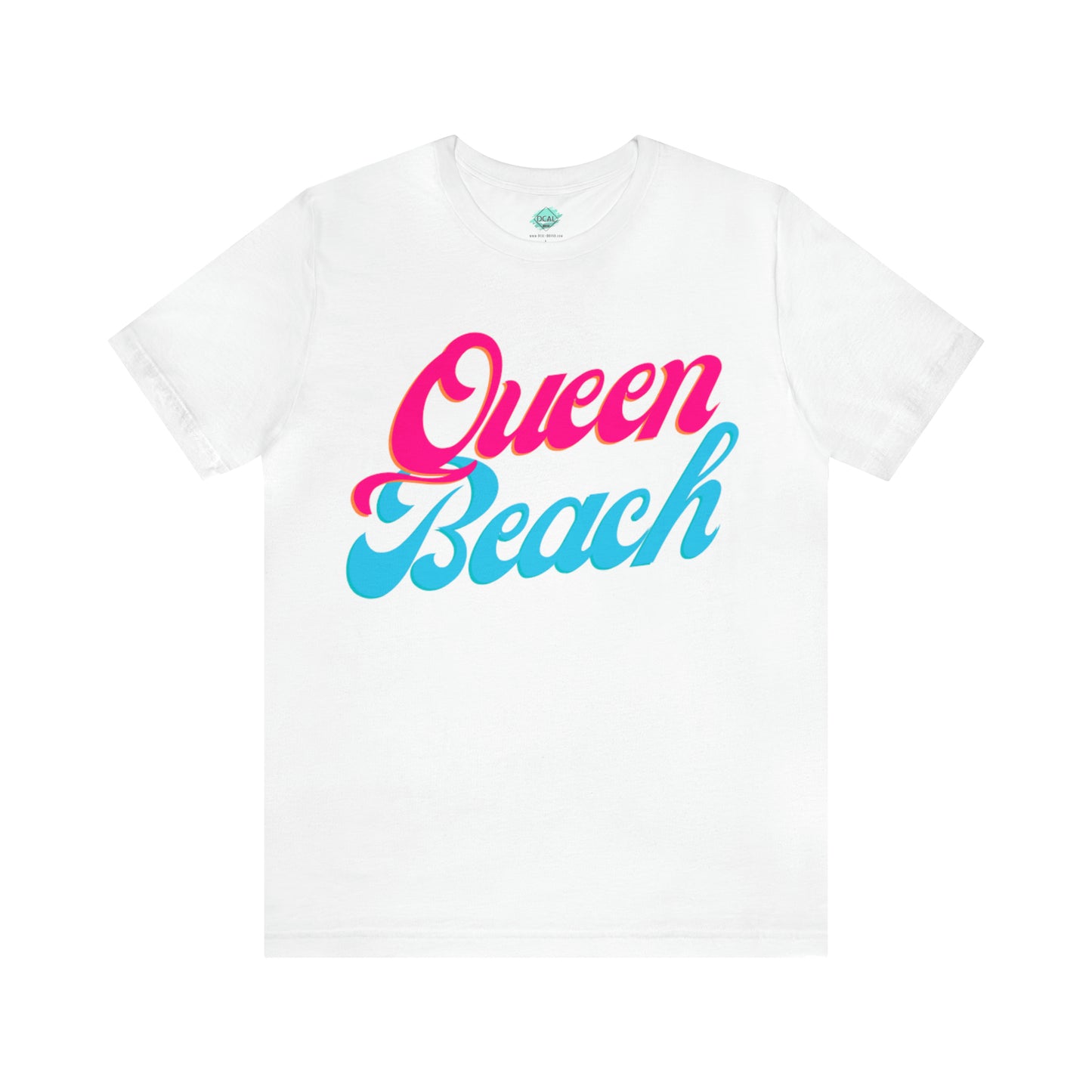 DCAL Beach Collection "Queen Beach" Unisex Jersey Short Sleeve Tee